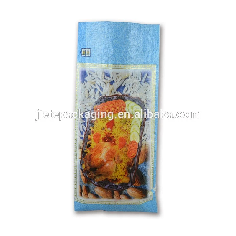 customized design reusable pp woven rice food bags 25kg 20kg