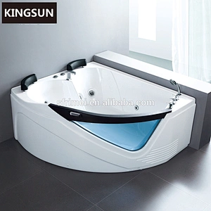 Home Furnture 2 Person Portable Indoor Corner Hot Tub For Sale