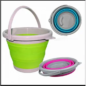 5ml /10 ml silicon garden bucketsfoldable