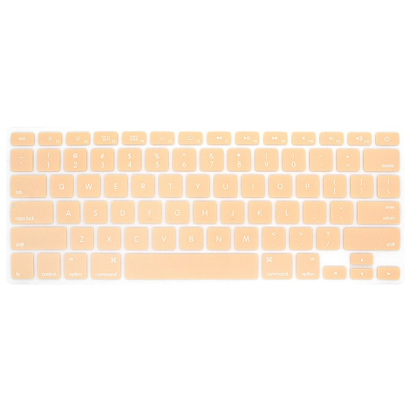 2 in 1 Cheese Color hard cover and keyboard skin for mac book air pro 13 17 15 case