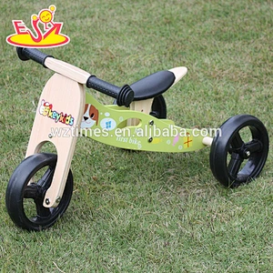 2018 New design wooden balance bike toy children wooden balance bike toy baby wooden balance bike toy W16C098