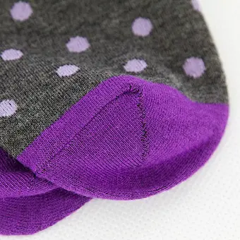 high quality happy women fashion daily cotton crew jacquard socks
