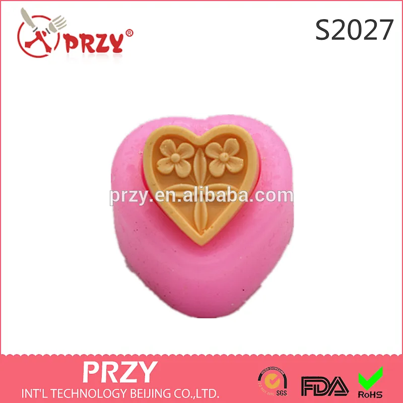DIY Chocolate Soap Molds heart shape Silicone Cake Mold Sugar Craft Cake Decorating Tools Form for cakes