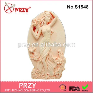 Model S1548 angel girl silicone handmade soap mold