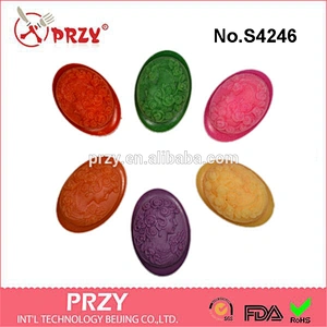 S4246 PRZY Silicone mold - Lady - Soap making -fimo, resin, polymer mould soap mold for loaf