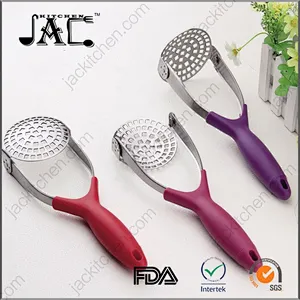 Hot Selling 2017 Amazon Durable Stainless Steel Potato Food Masher