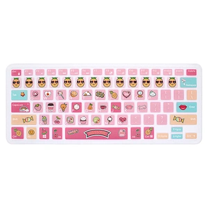 Custom Printing keyboard  laptop  for dell oem Laptop Keyboard Silicon Skin Cover 3442 5442 14C 14CR 14R 14MR 14MD 14M