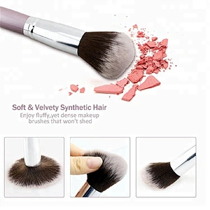 New Custom Logo Synthetic Hair 6pcs Makeup Brush Set Professional