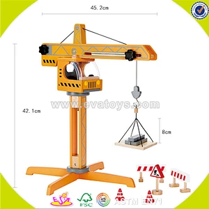 wholesale kids wooden engineering toys new design children wooden engineering toy cheap wooden engineering toy W04B018
