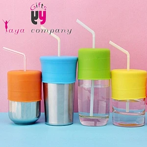 Food-Grade New silicone cup Lids with multicolor