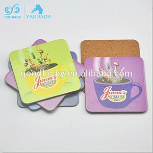 2018 Customized Coffee Coaster With Customized Logo Printing