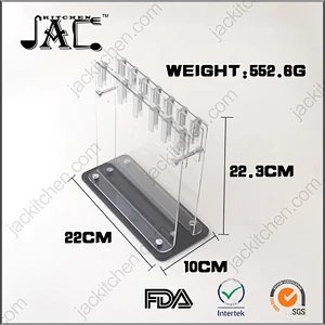 Kitchen Knife Set Acrylic Stand