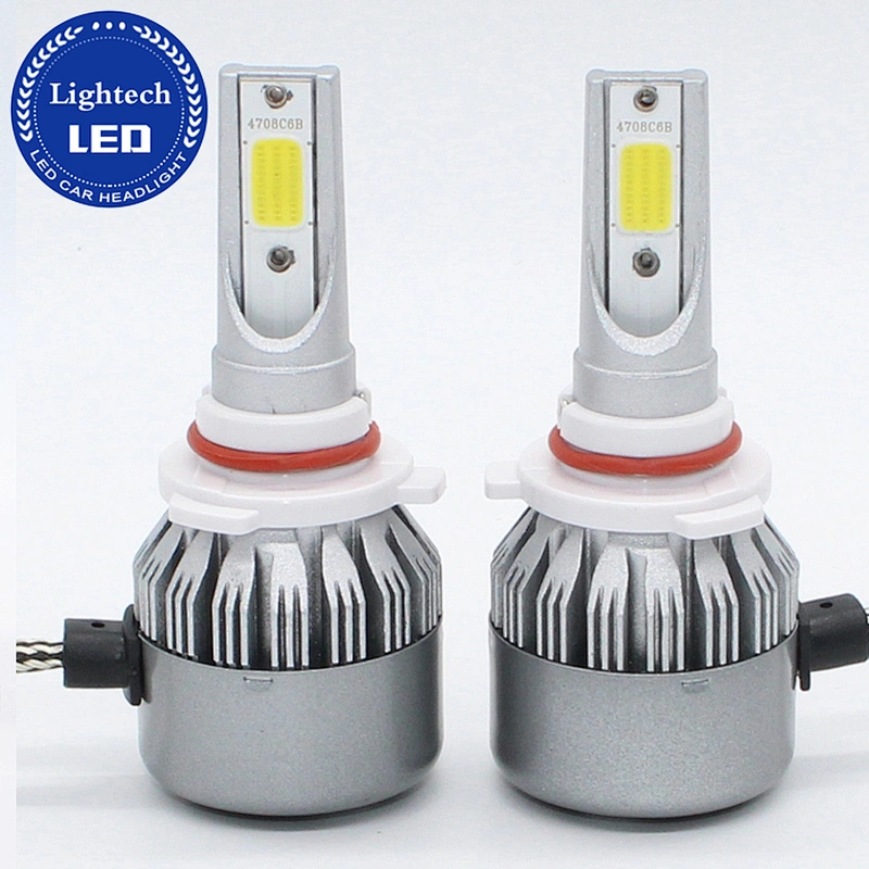 C6 40W COB LedHB3 Headlights 9005 for 12V Vehicles