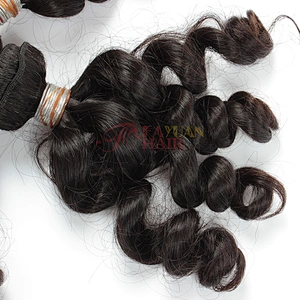 Wholesale Indian virgin hair can be dyed top grade 100% human hair loose wave