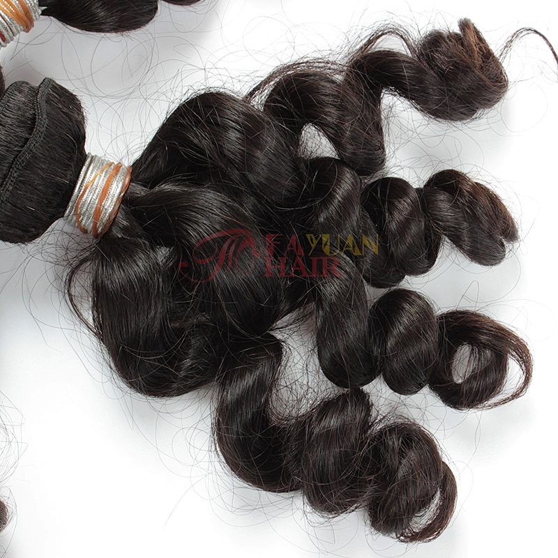 Wholesale Indian virgin hair can be dyed top grade 100% human hair loose wave