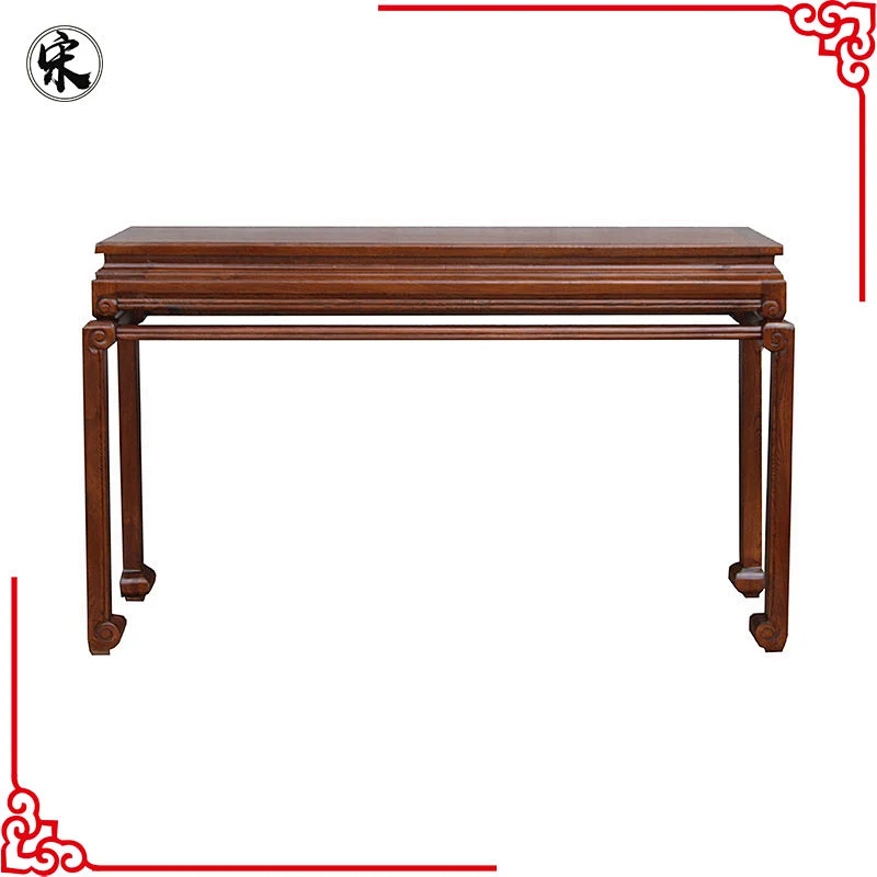 chinese antique solid wood kitchen table, pine furniture for stores