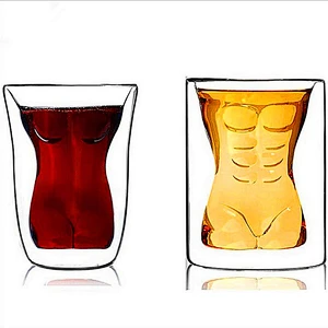 双层流行性感玻璃杯