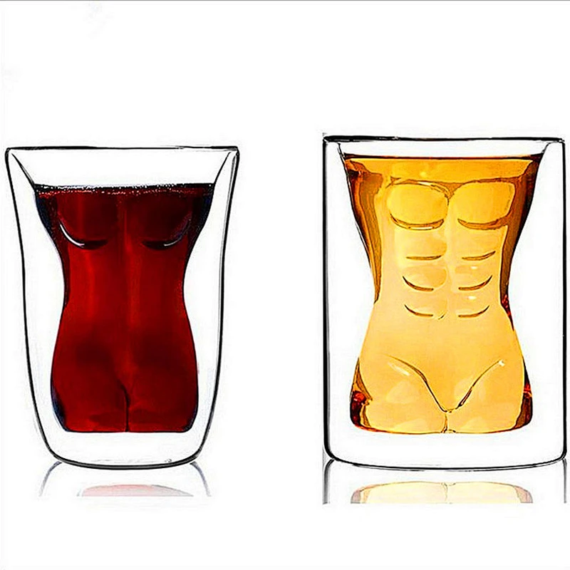 双层流行性感玻璃杯