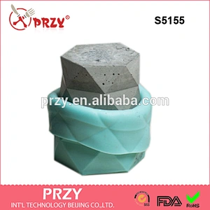 HP0001 Archimedes mold silicone planter molds silicone vase mould