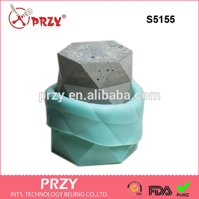 HP0001 Archimedes mold silicone planter molds silicone vase mould