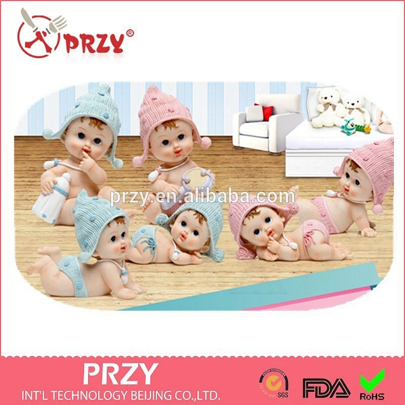 PRZY Cute baby silicone mold, wedding gift baby soap mold, baby decoration silicone mold