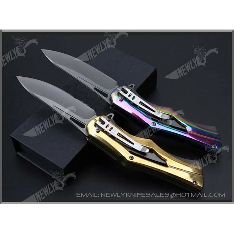 New Arrival Quick Opening Tactical Pocket Knife Folding Knife
