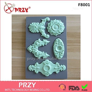 PRZY cute Fondant Mould silicone chocolate Mold fondant silicone molds for cake decorator