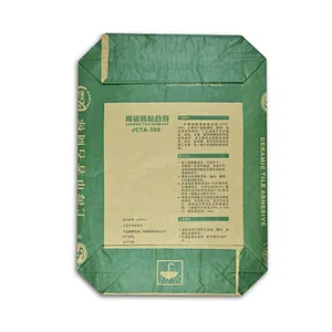 Custom wholesale kraft paper bag for ceramic tile packaging 40 kg