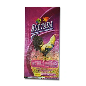 20kg 50kg PP woven bags for chicken feed packaging