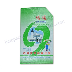 Factory sale bopp laminated plastic pp woven wall putty powder cement bag