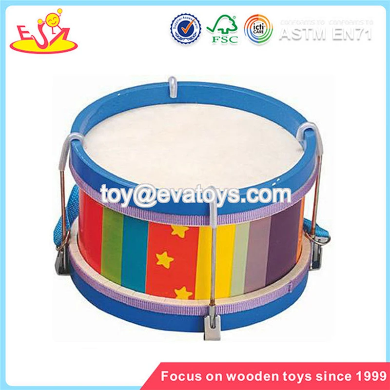 wholesale high quality wooden toddler drum set best design wooden toddler drum set W07J009