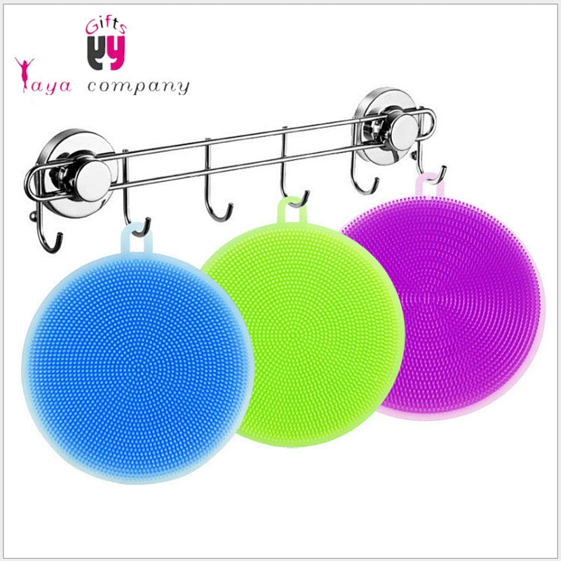Wholesales Dish Washing Custom Silicone Sponge For Kitchen