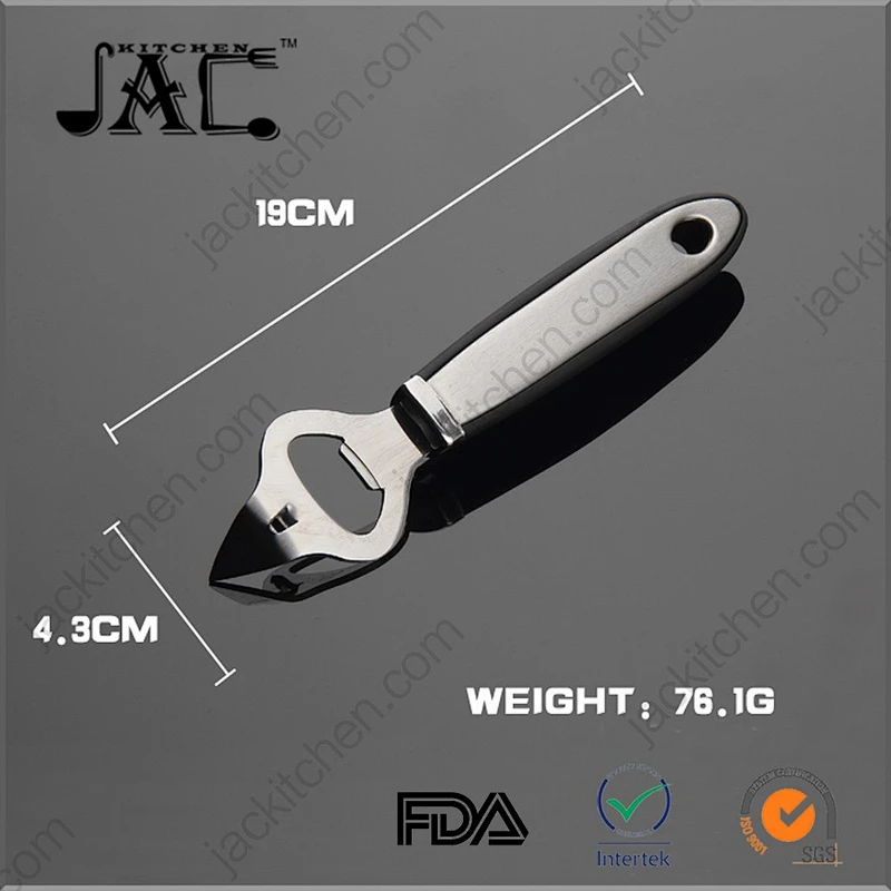 Classic Stainless Steel Bottle Opener Can Punch Opener