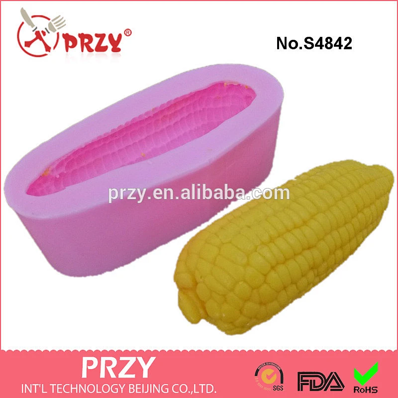 S4842 corn plant soap mold 3D corn molds silicone mold for soap
