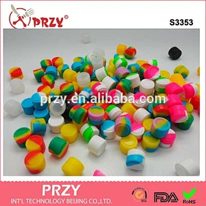 S3353 silicone wax jar silicone jar for wax