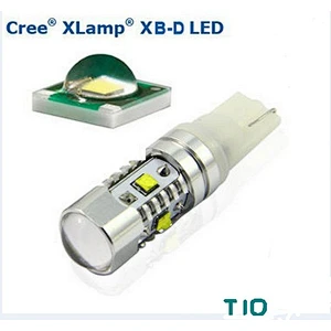 High Power T10 5W 720lm 25W Car led Interior Lamp fog light with lens