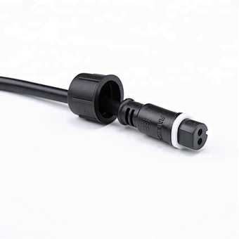 2pin waterproof connectors m18  outdoor application connector