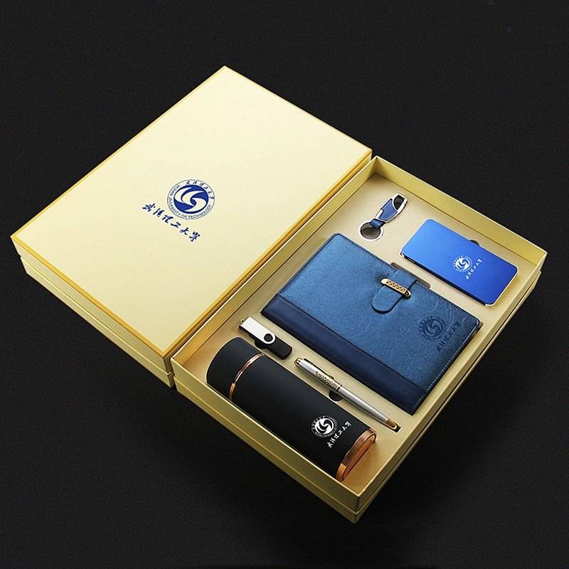 Cheap Price Personality Customized Logo Box Gift High-end Company Office Gift Set Low MOQ Wholesale Business Gift Set