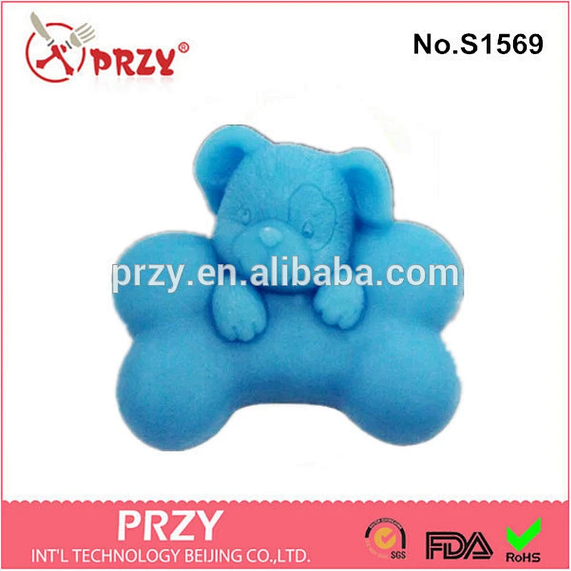 S1569 Toy bear custom silicone soap mold