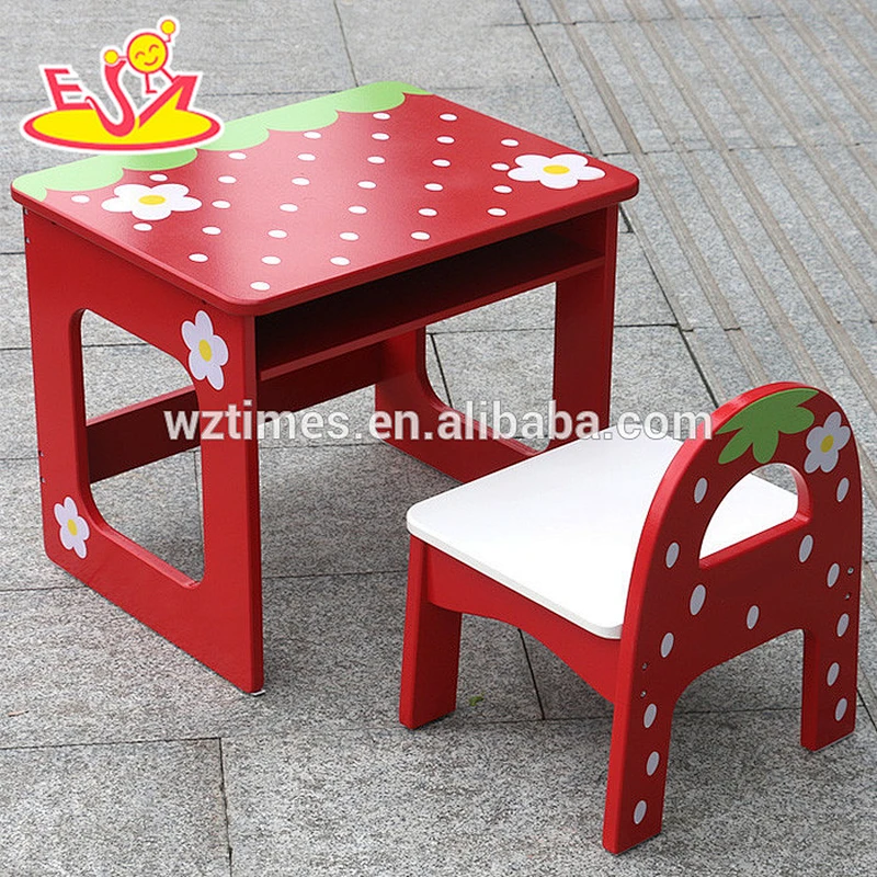 wholesale children wooden table and chair popular kids wooden table and chair W08G155