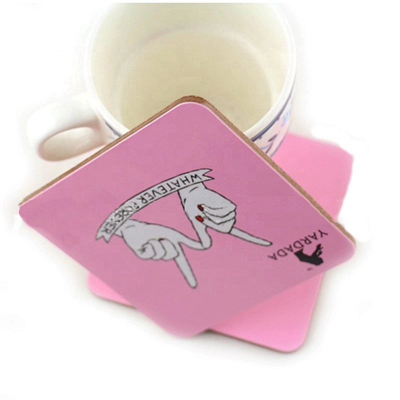 Custom round shape Printed drink Beer Coasters for wine