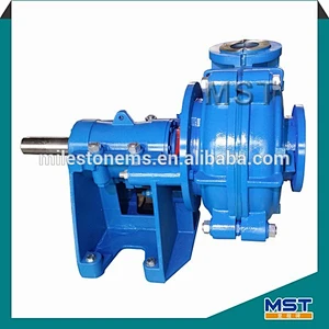Belt drive large mining gravel slurry pump