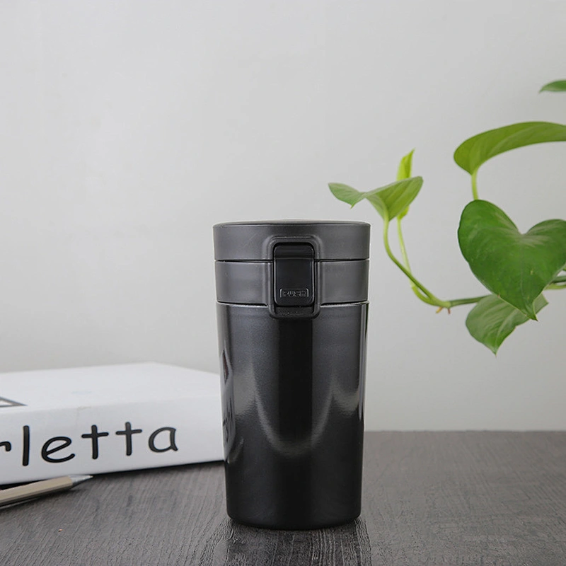 Creative Vacuum Insulated Vacuum Coffee Cup Customized Logo Colorful Vacuum Flask Double Wall Portable Cup for Coffee
