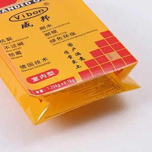 Color printing plastic PE bag for seaming agent packaging