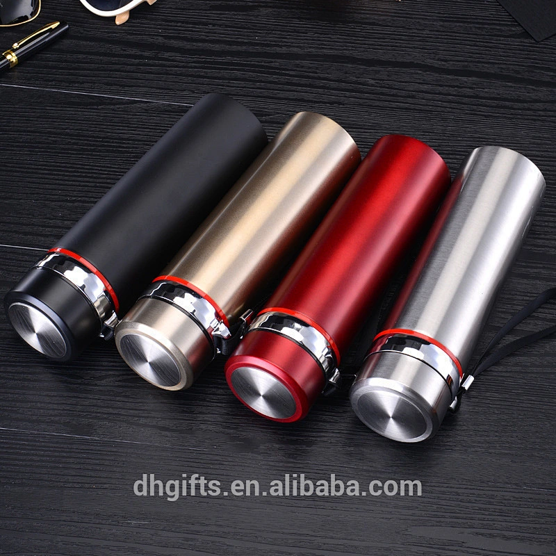 2018 Novelty Luxurious Vacuum Cup Water Mug Stainless Steel Vacuum Flask Business Gift