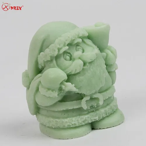 2017 new tyle Christmas silicone mold 3D creative Sata cake molds Silicone soap Mold