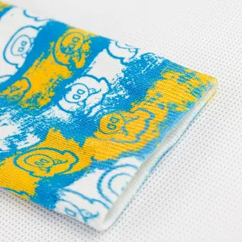 Custom Logo 3D Digital Printed Cotton Fashion Dress Socks Cheap Men Wholesale