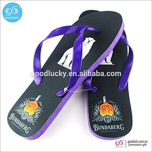 Guangzhou factory supply flat flip flop sandals pvc strap slippers