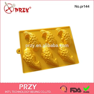 fish silicone cake mold