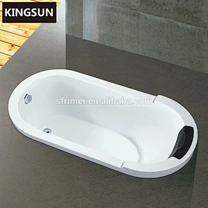 K-1310 Japanese Sex Soaking Bathtub Acrylic Corner Bathtub With Pillow